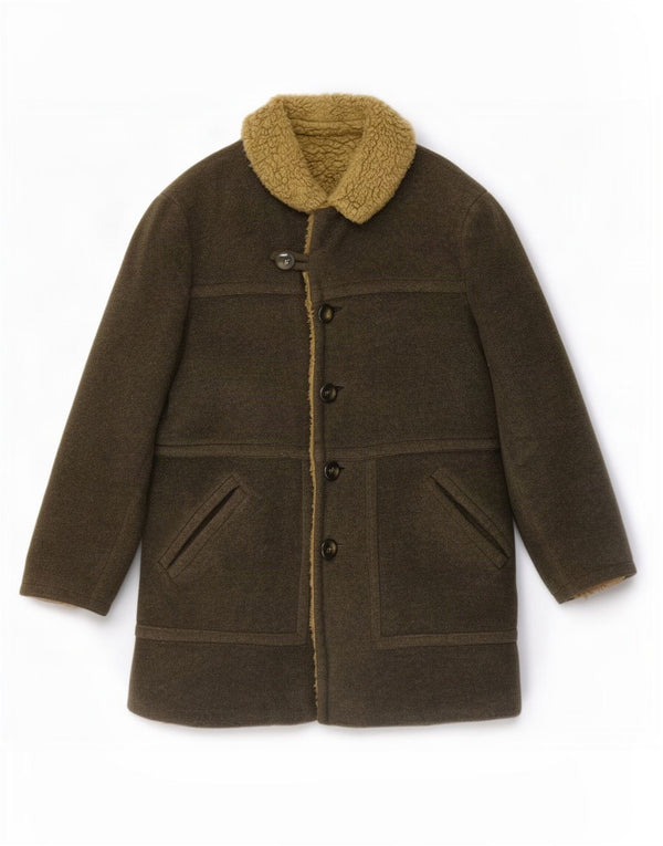 Anfor Γυναικείο Πανωφόρι Sherpa UK 14 Large Khaki