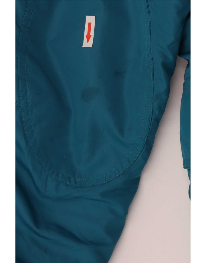 Ανδρικό μπουφάν με κουκούλα Ellesse UK 42 XL μπλε πολυεστέρας