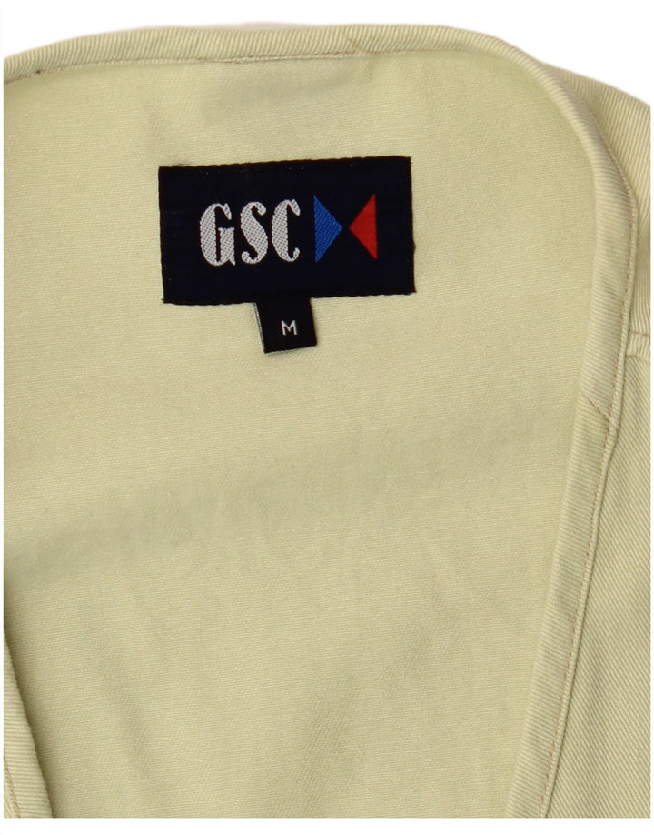Vintage Mens Utility Gilet UK 38 Medium Green
