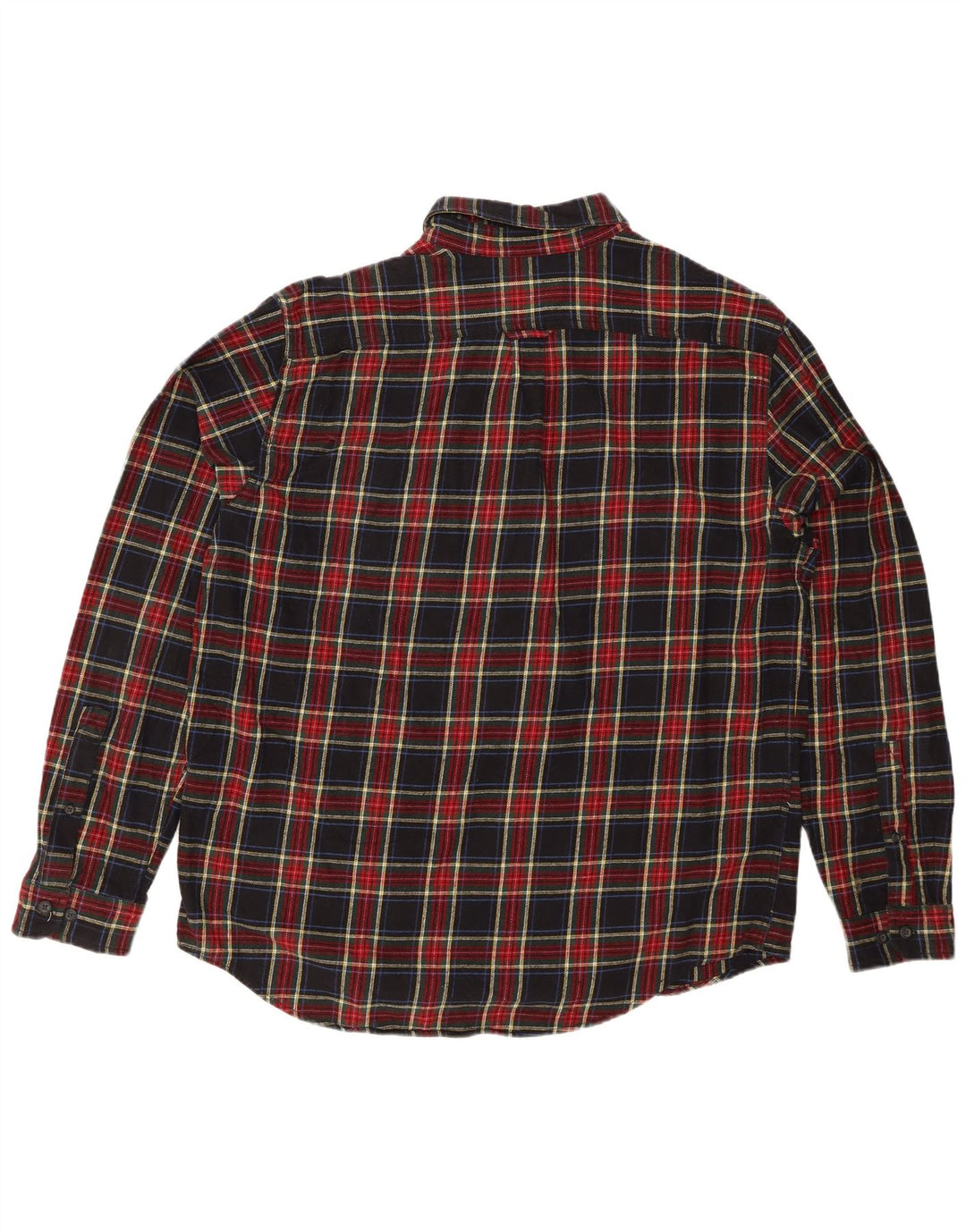 EDDIE BAUER Ανδρικό φανελένιο πουκάμισο XL πολύχρωμο βαμβακερό καρό