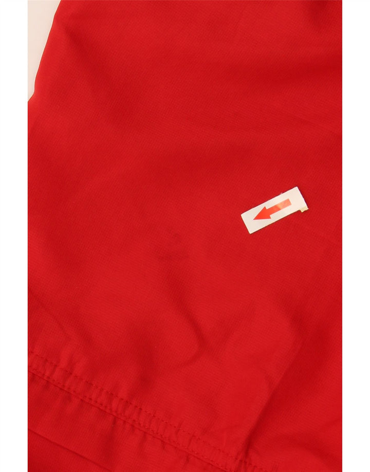 Γυναικεία αθλητική φόρμα ASICS Παντελόνι UK 14 Large Red Polyester