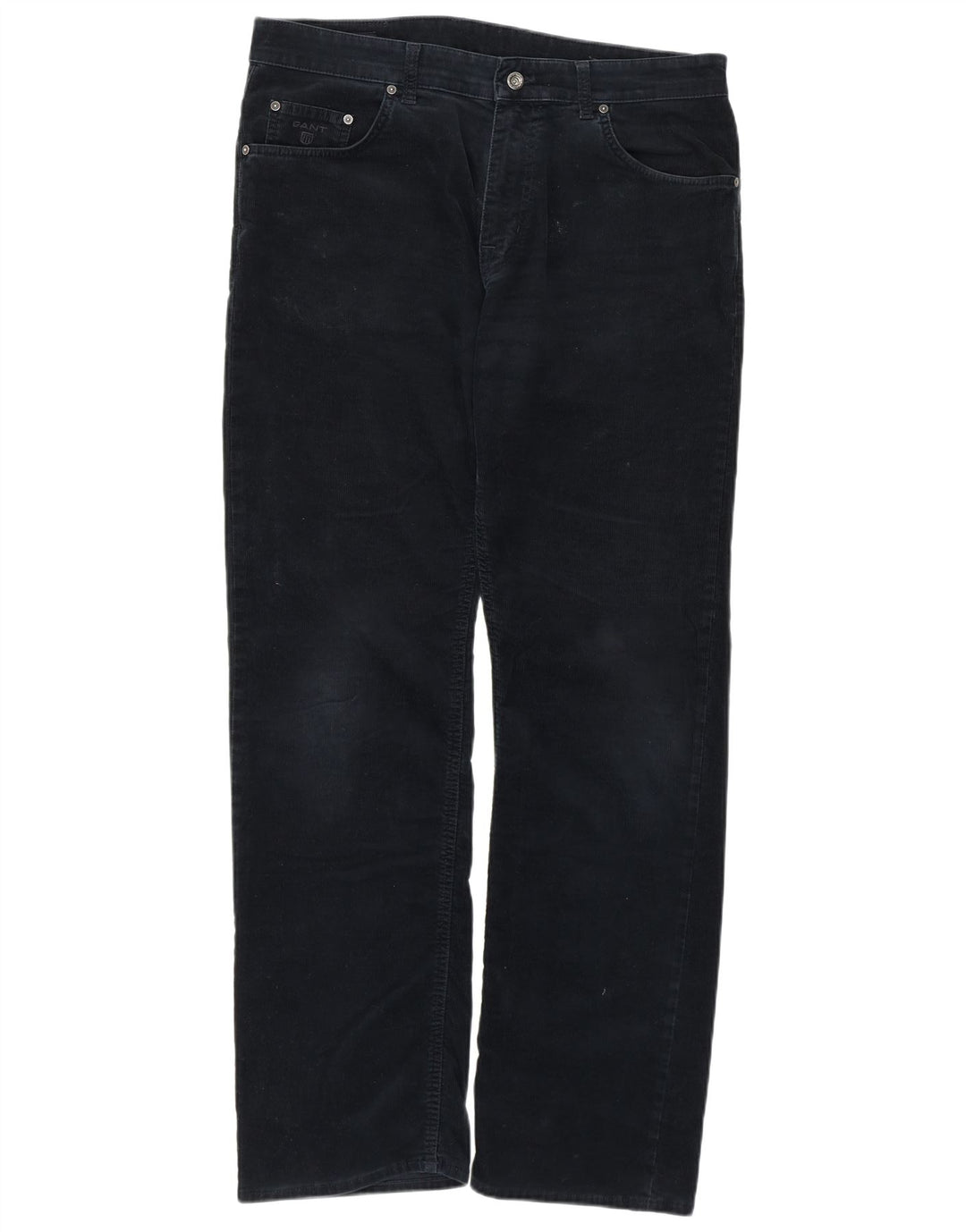 GANT Ανδρικό Jason Παντελόνι Regular Fit Κοτλέ W36 L34 Navy Blue Cotton