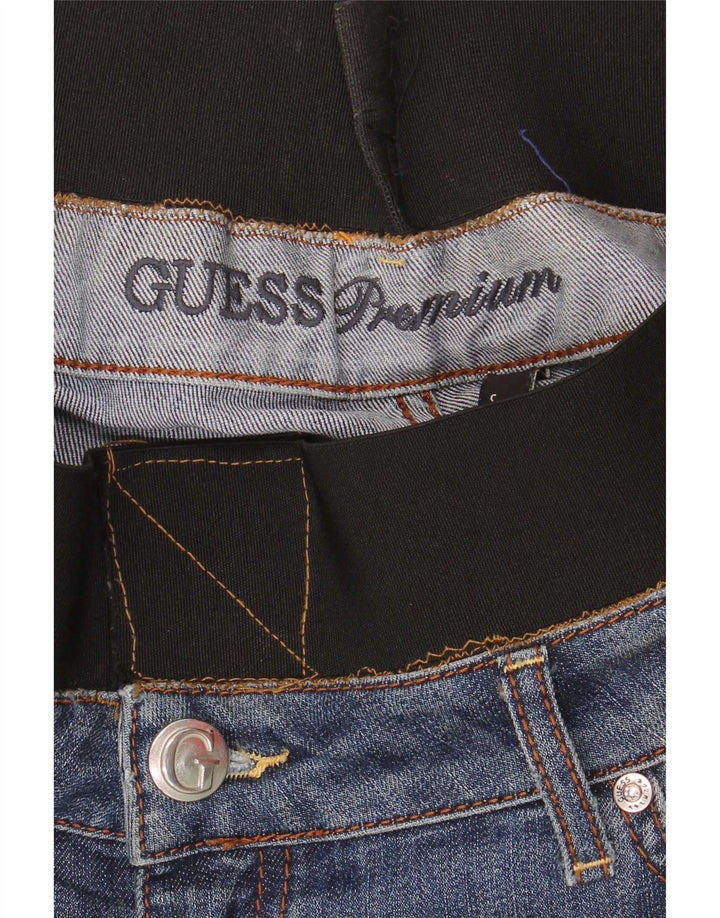Γυναικείο ίσιο τζιν Guess W24 L28 Blue Colourblock