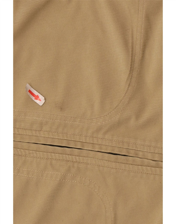 Brugi Ανδρικό κοτλέ μπουφάν UK 40 Large Beige Colourblock Polyester