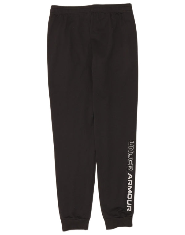 Under Armour Boys Tracksuit Trousers Joggers 11-12 Years Large Μαύρο