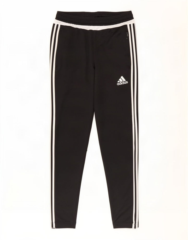 Ανδρικό παντελόνι αθλητικής φόρμας Adidas Climacool Μικρό μαύρο πολύχρωμο πολυεστέρα