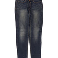 Zara Γυναικείο Slim Jeans EU 38 Small W28 L32 Μπλε βαμβακερό