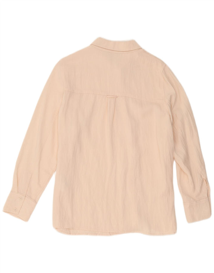 Marks & Spencer Γυναικείο πουκάμισο UK 16 Large Pink Lyocell