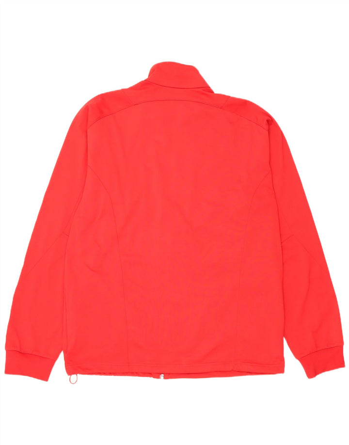 Ανδρική φόρμα Adidas Climalite Top Jacket μεγάλο κόκκινο πολυεστέρα