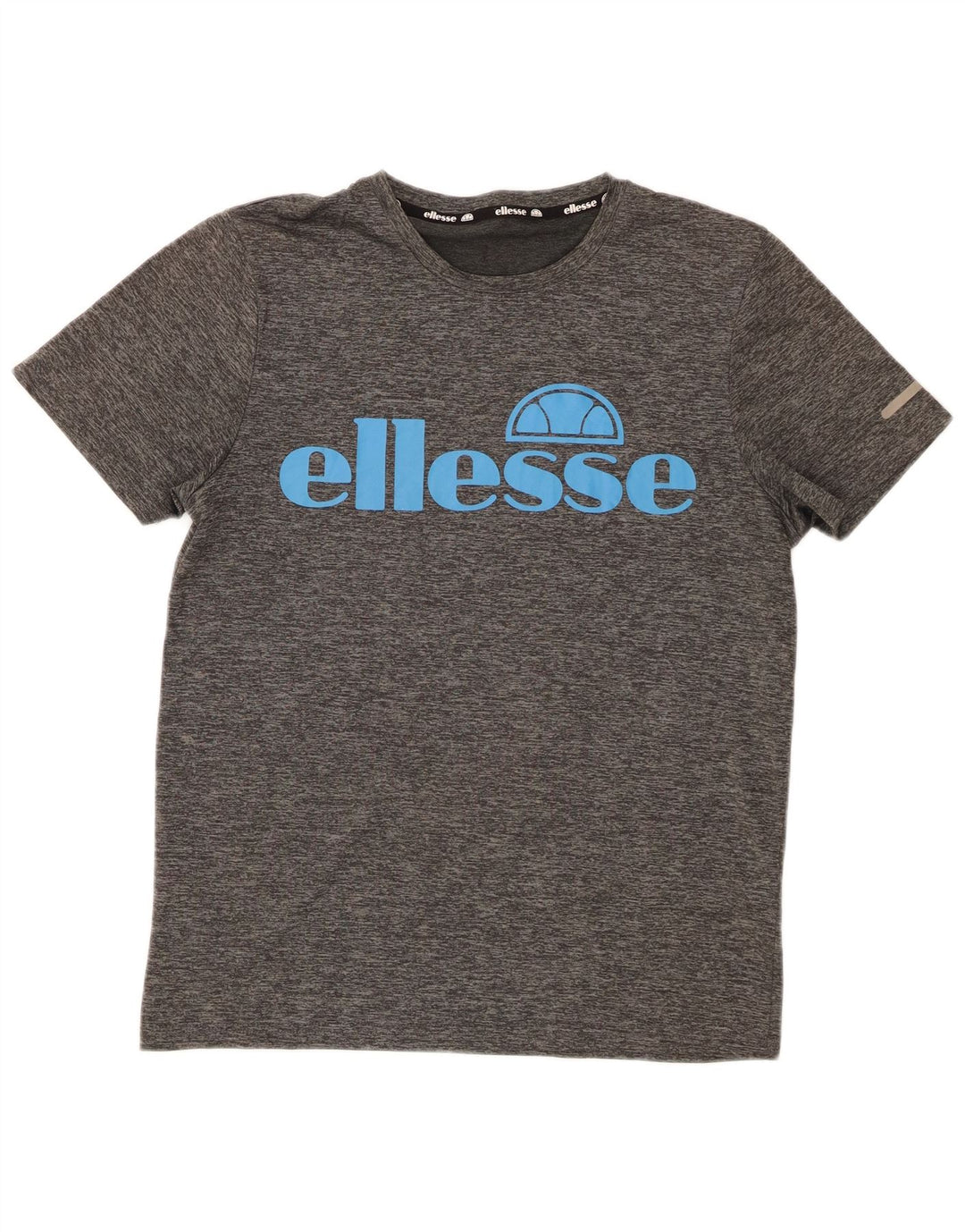 Ellesse Γυναικείο γραφικό T-Shirt Top UK 14 Medium Grey Polyester