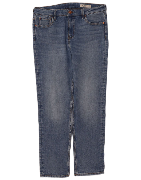 Marks & Spencer Women The Sienna Straight Jeans UK 14 Large W34 L28 Blue
