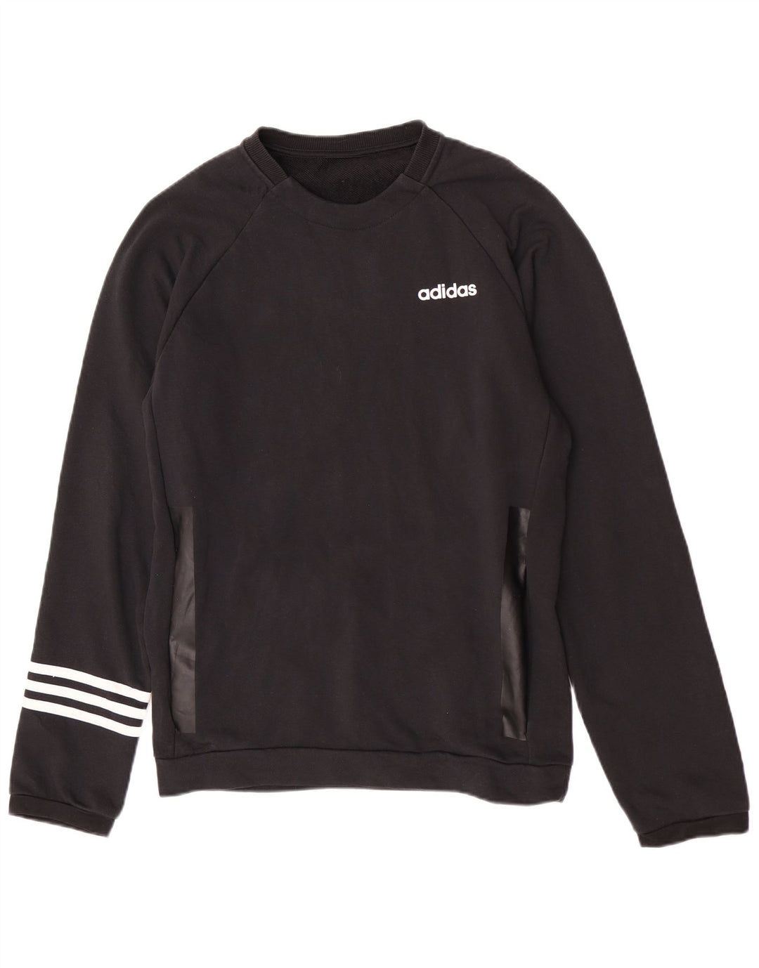 Ανδρικό φούτερ Adidas Regular Fit Jumper Μεσαίο μαύρο βαμβακερό