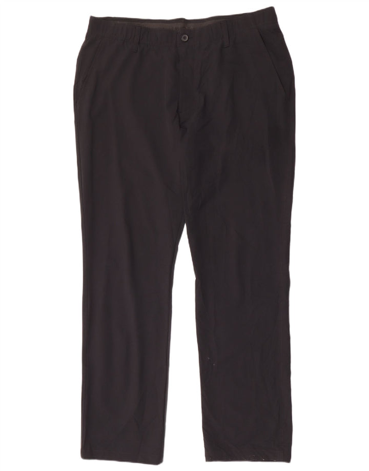 UNDER Armour Ανδρικό ίσιο παντελόνι Chino W38 L32 Μαύρο πολυεστέρα