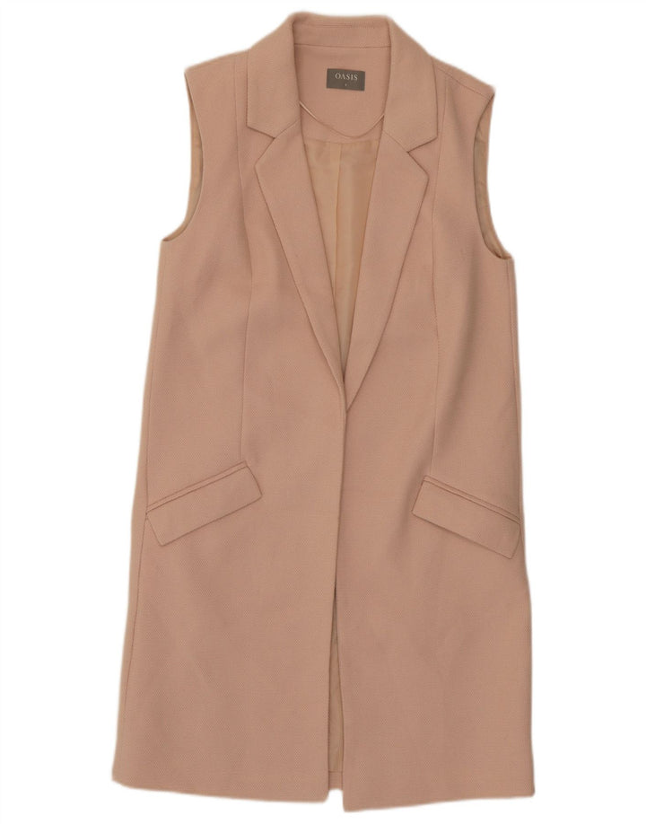 Γυναικείο γιλέκο Oasis Longline UK 8 Small Pink Polyester