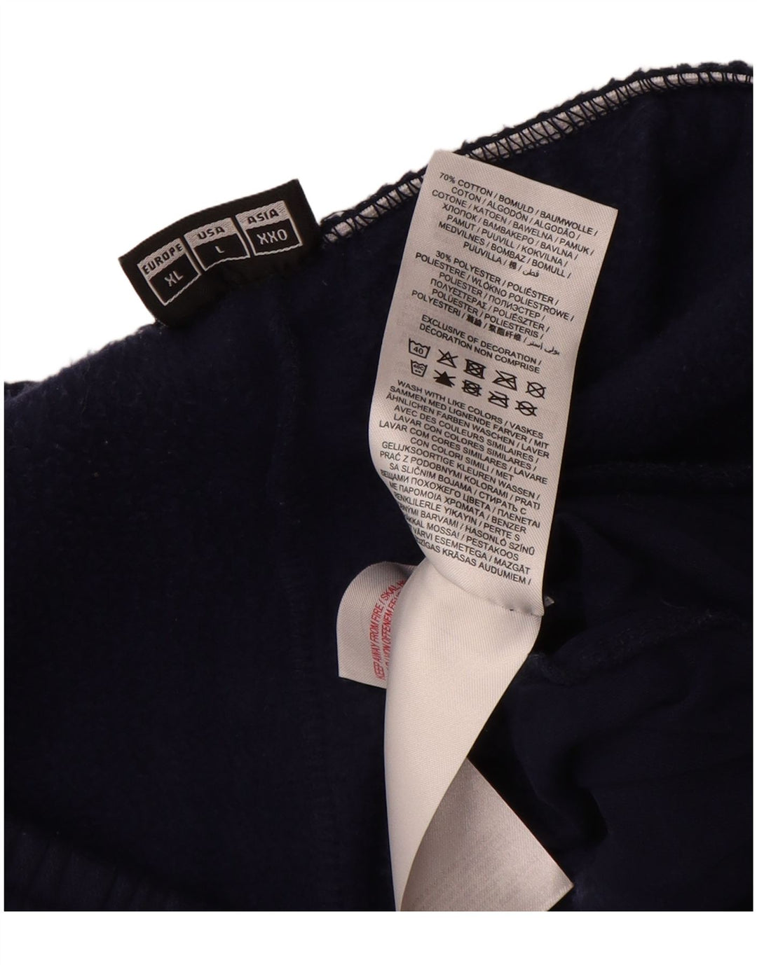 Ανδρική αθλητική φόρμα HUMMEL Παντελόνι Μεγάλο Ναυτικό Βαμβακερό