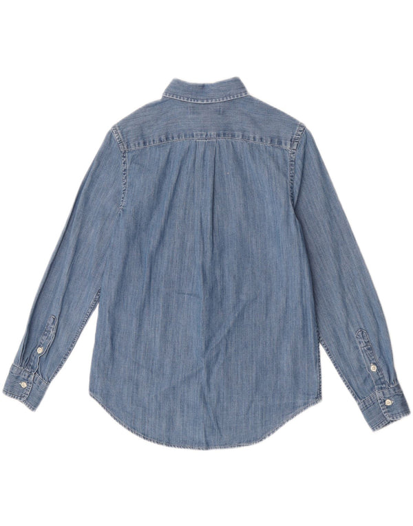 Μπλουζάκι Ralph Lauren Boys Denim 10-11 Years Medium Blue Cotton