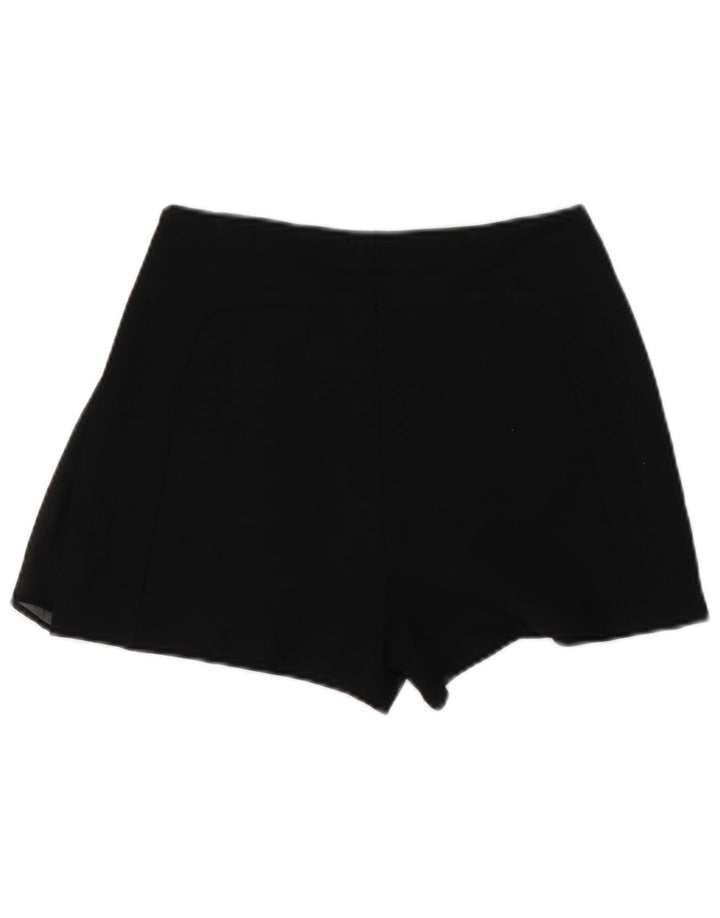 ZARA Γυναικείο Ψηλό Καζουαλ Σορτς XS W24 Μαύρο Πολυεστέρα