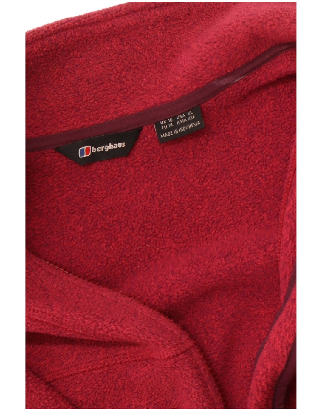 Berghaus Γυναικείο Fleece Jacket UK 16 Large Burgundy