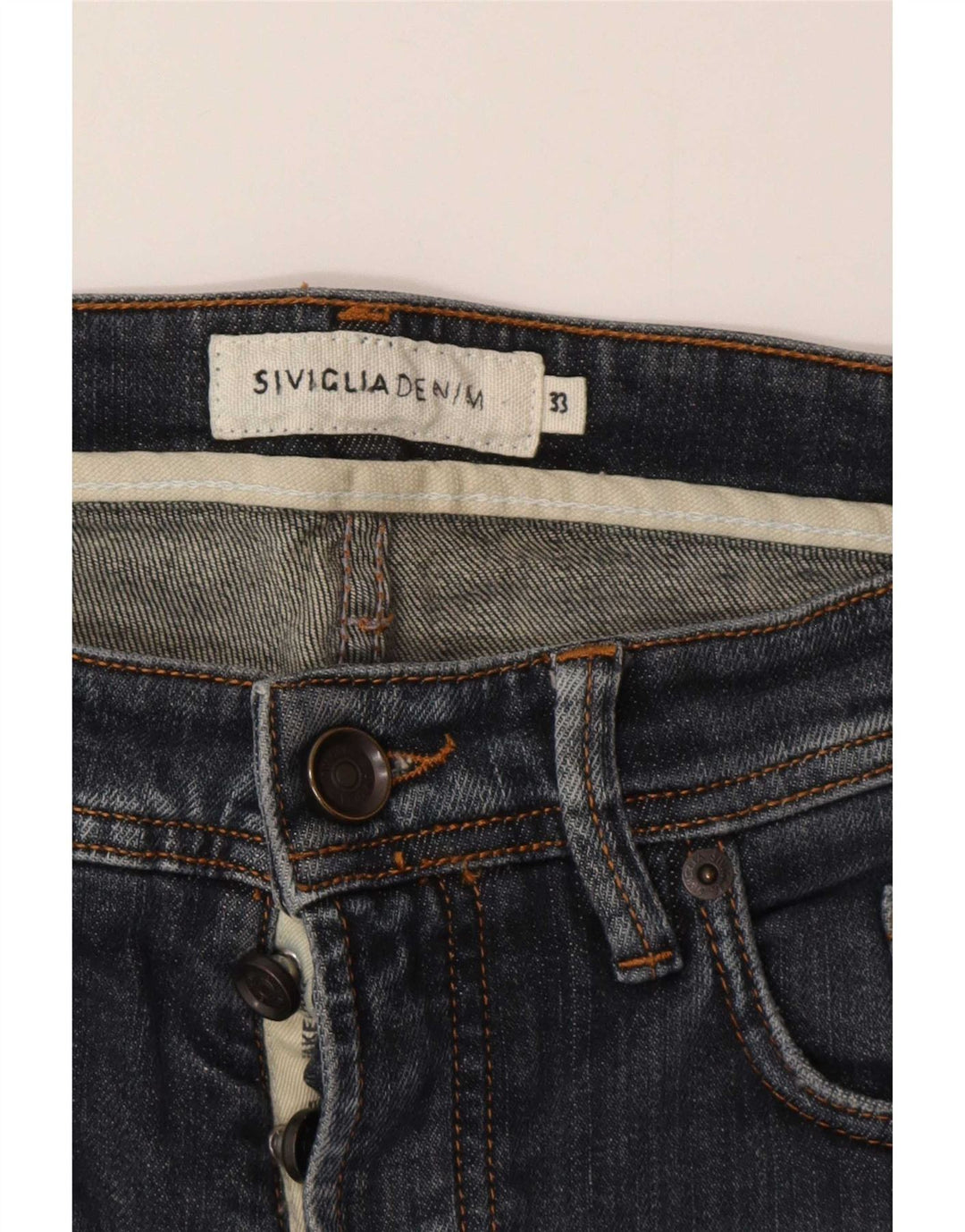 SIVIGLIA Ανδρικό Slim Jeans W33 L32 Μπλε Βαμβακερό