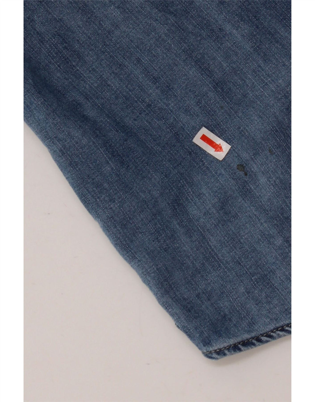 REPLAY Ανδρικό τζιν πουκάμισο μεγάλο μπλε βαμβακερό