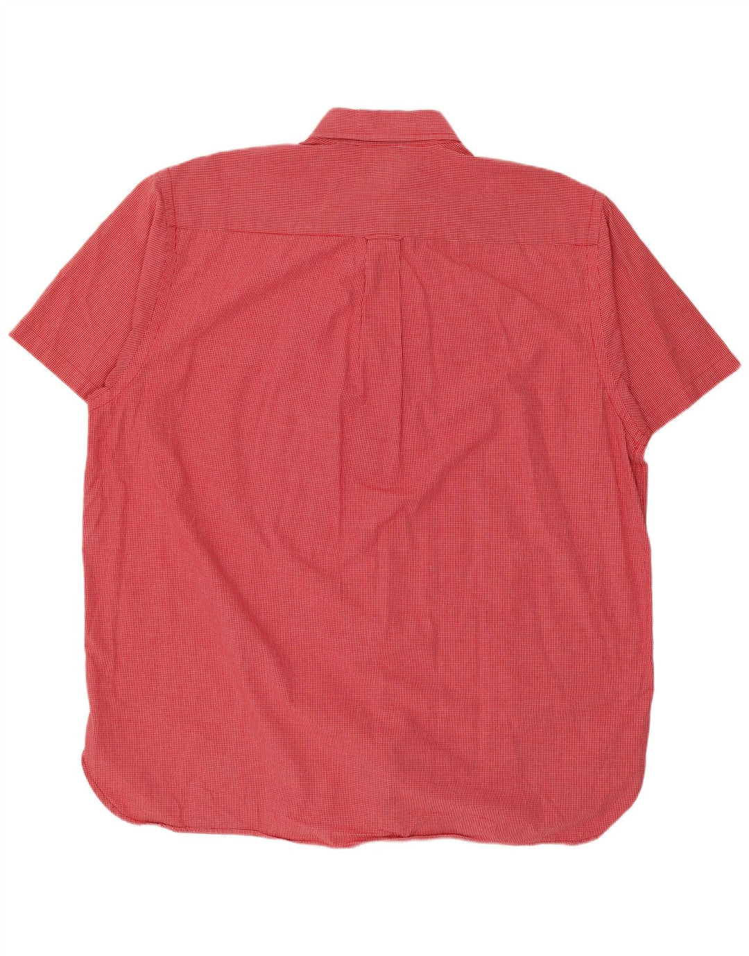 Ανδρικό κοντομάνικο πουκάμισο Nautica XL Red Check Cotton