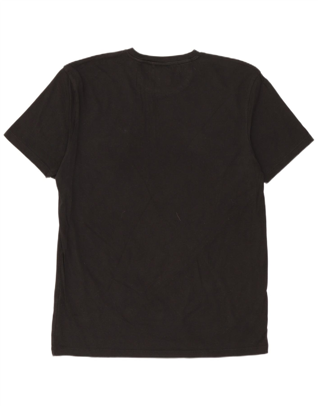 Ανδρικό T-Shirt ZARA Slim Fit Top XL Μαύρο