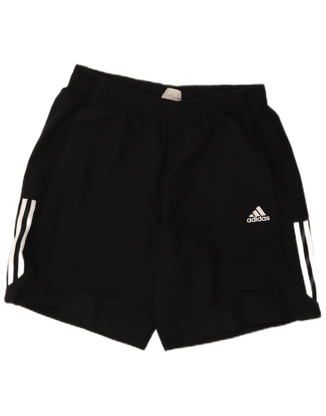 Ανδρικό αθλητικό σορτς Adidas από μεσαίο μαύρο πολυεστέρα