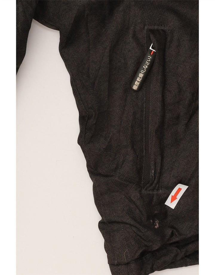 Ανδρικό μπουφάν SUPERDRY με κουκούλα αντιανεμικό UK 36 Small Grey Ψαροκόκαλο