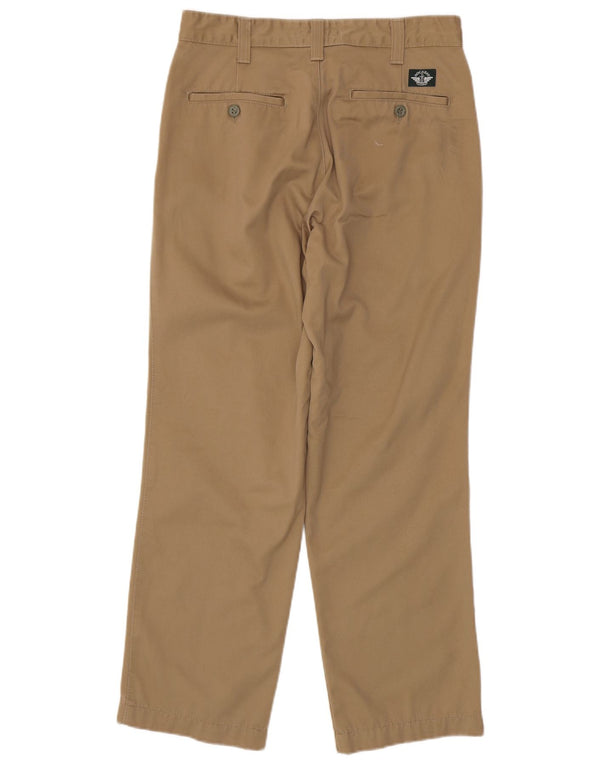 DOCKERS Ανδρικό ίσιο παντελόνι Chino W31 L30 Μπεζ βαμβακερό