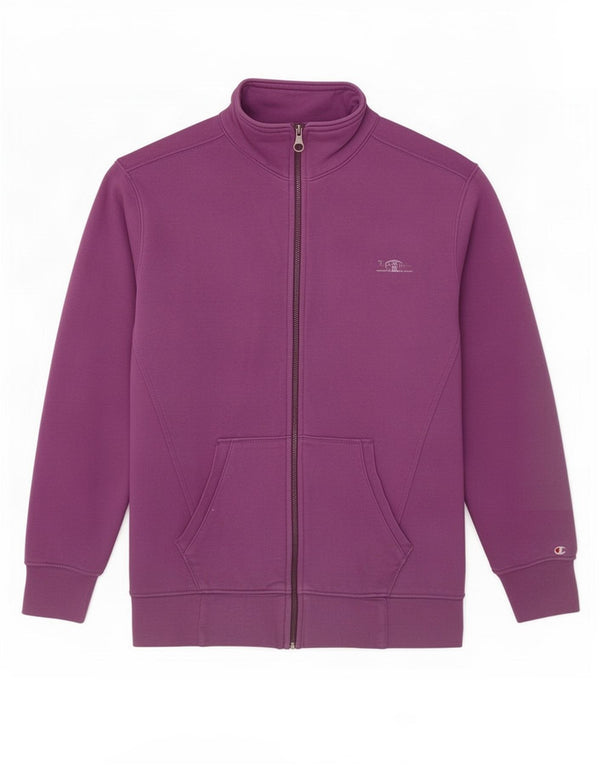 Champion Womens Heritage Classics αθλητική φόρμα Top Jacket UK 18 XL Purple