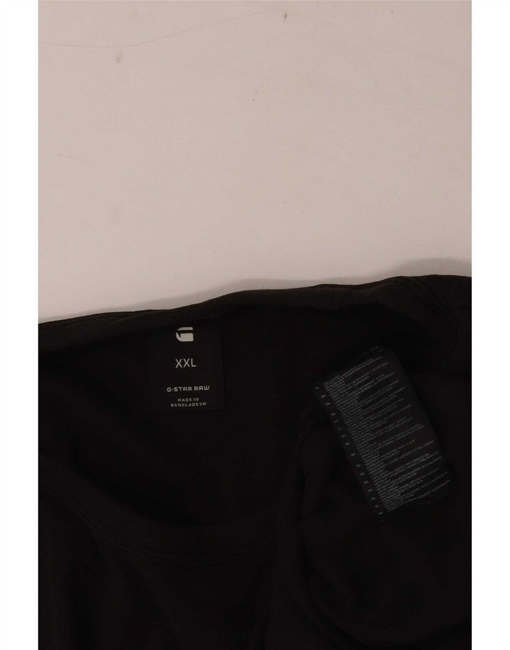 Ανδρικό T-Shirt G-Star Top 2XL Καφέ Βαμβακερό