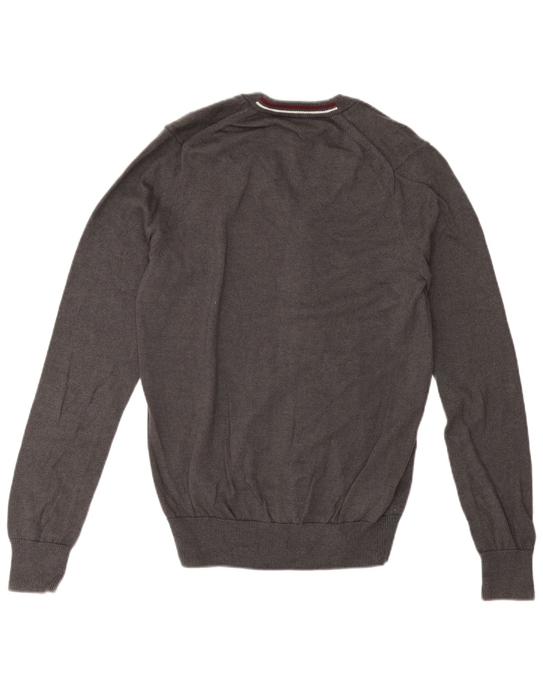 Fred Perry Ανδρική ζακέτα πουλόβερ από μικρό γκρι μαλλί