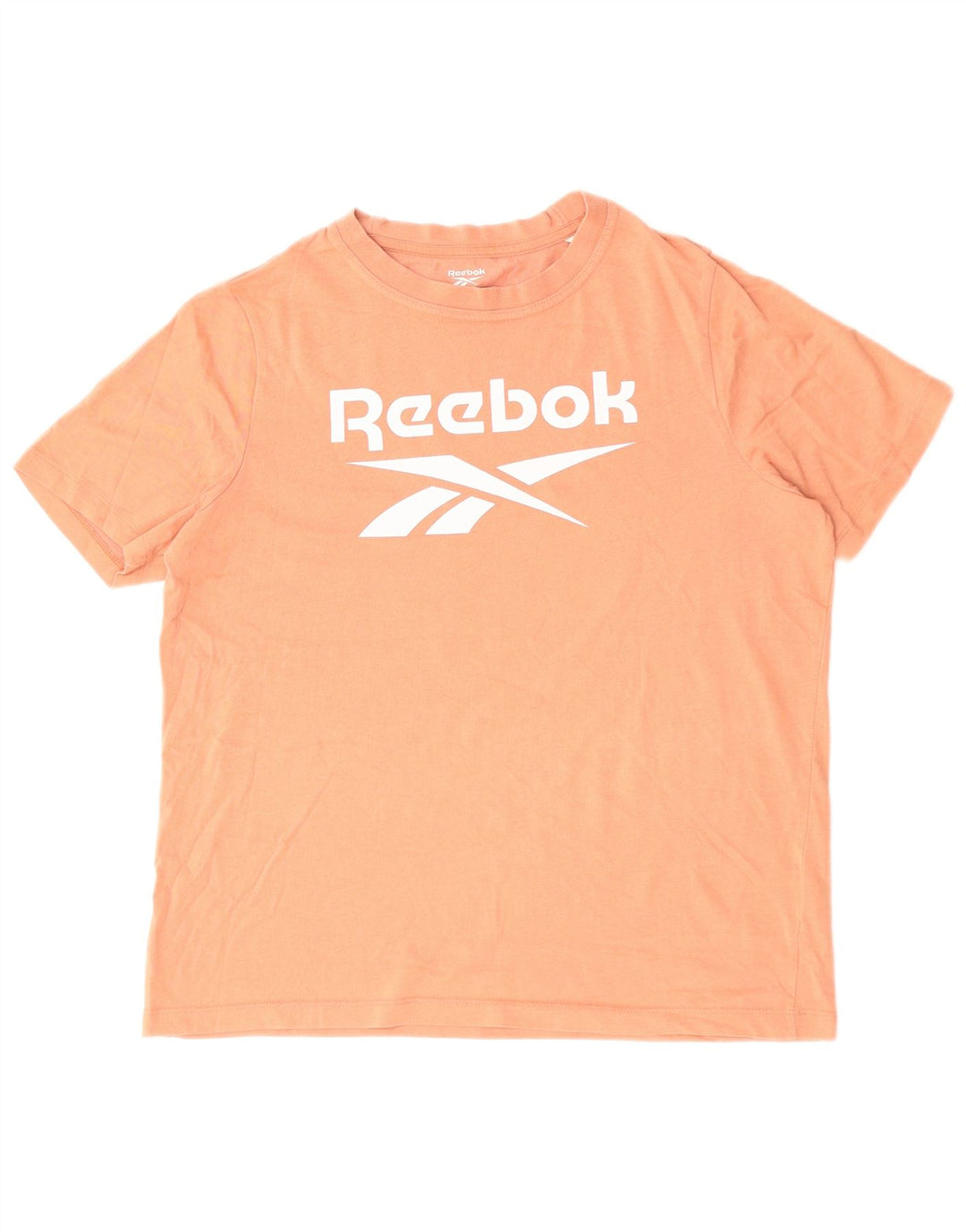 Γυναικείο γραφικό μπλουζάκι REEBOK Top UK 16 μεγάλο πορτοκαλί βαμβακερό
