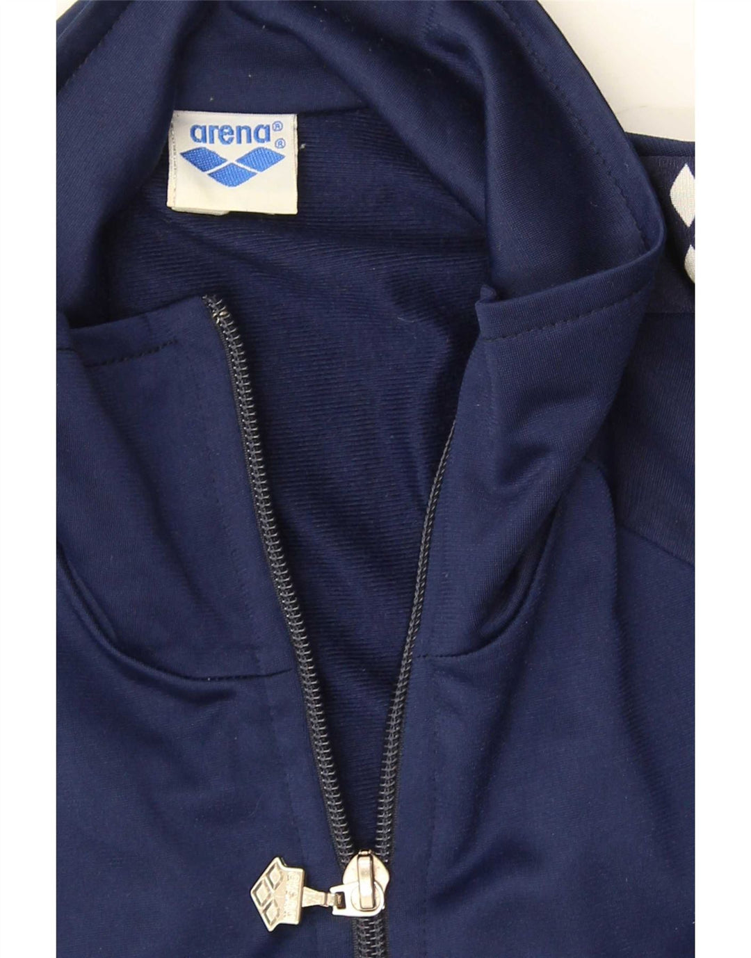 Ανδρική φόρμα γραφικών Arena Top Jacket XL Navy Blue Colorblock Polyester