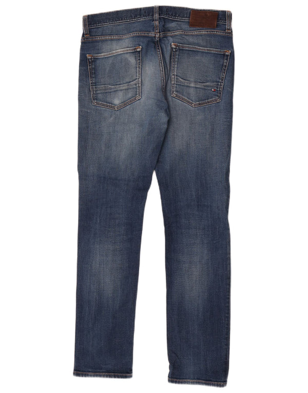 Tommy Hilfiger Ανδρικό Jeans Denton Straight W32 L32 Blue Cotton