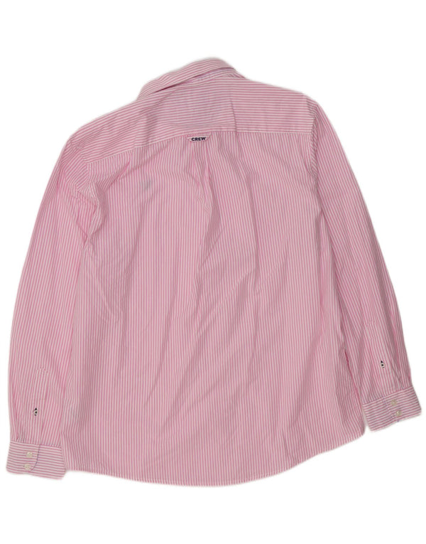 Crew Clothing Ανδρικό πουκάμισο Classic Fit XL Ροζ Βαμβακερό Pinstripe