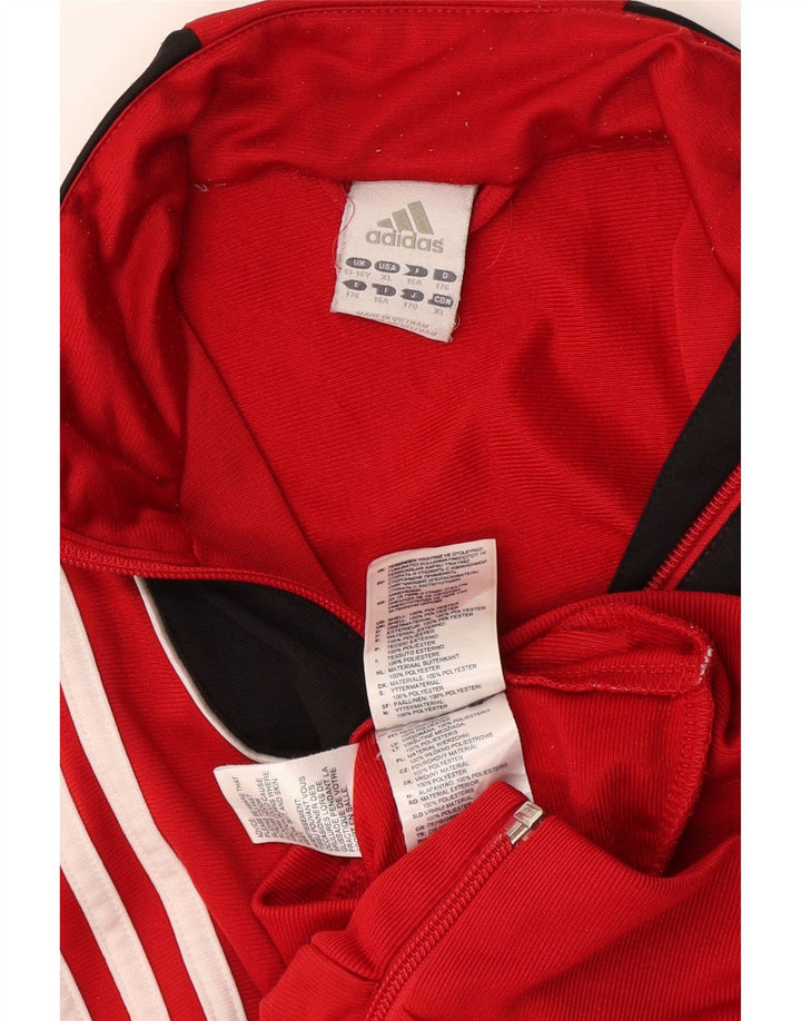 Adidas Boys αθλητική φόρμα 15-16 ετών Κόκκινο πολυεστέρας