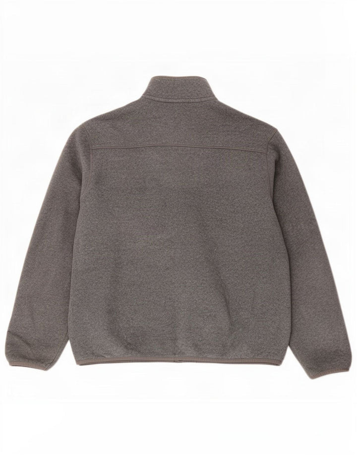 Marks & Spencer Ανδρικό Fleece Jacket UK 42 XL Grey Polyester