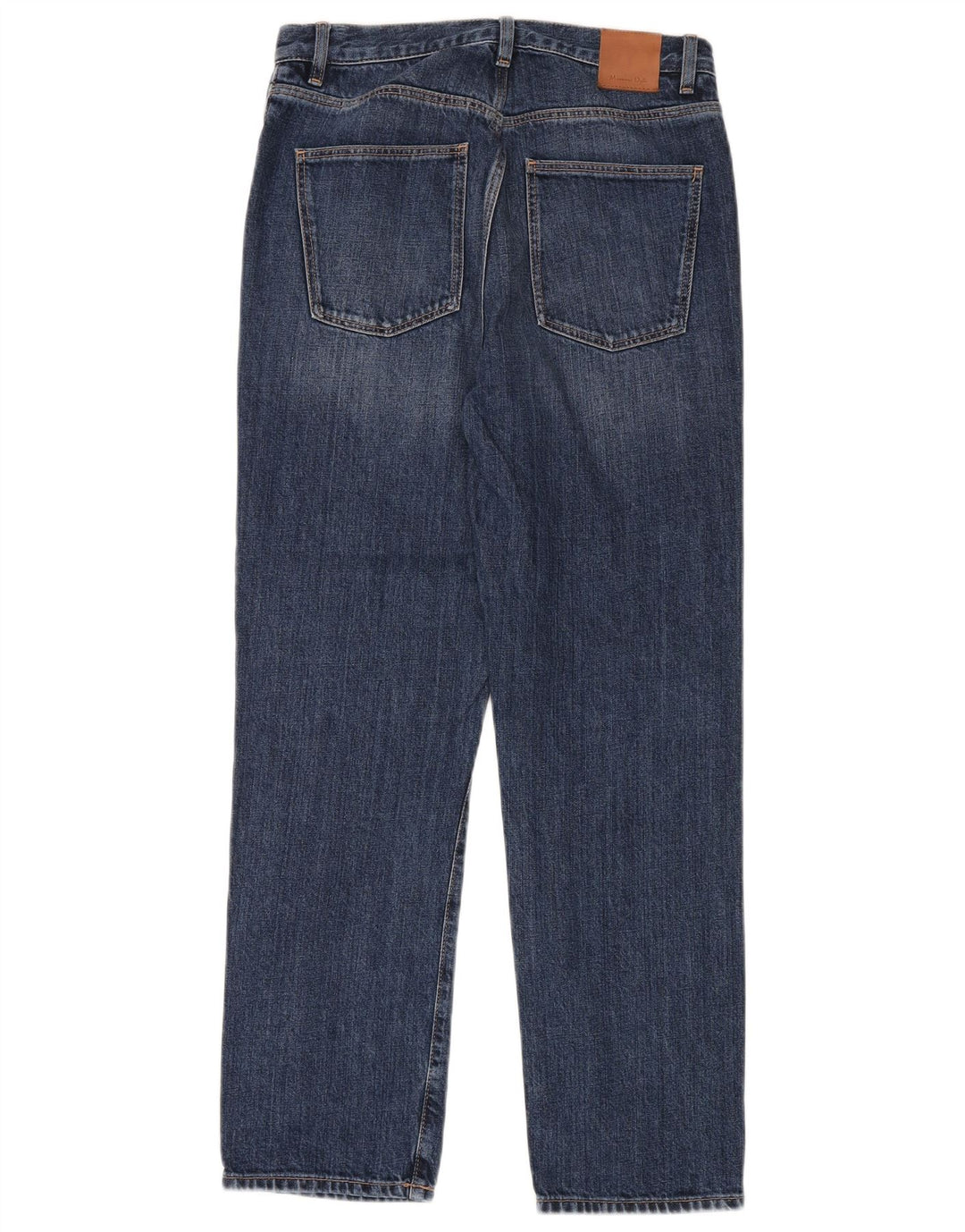 Massimo Dutti Γυναικείο ίσιο τζιν EU 36 XS W26 L30 Μπλε βαμβακερό