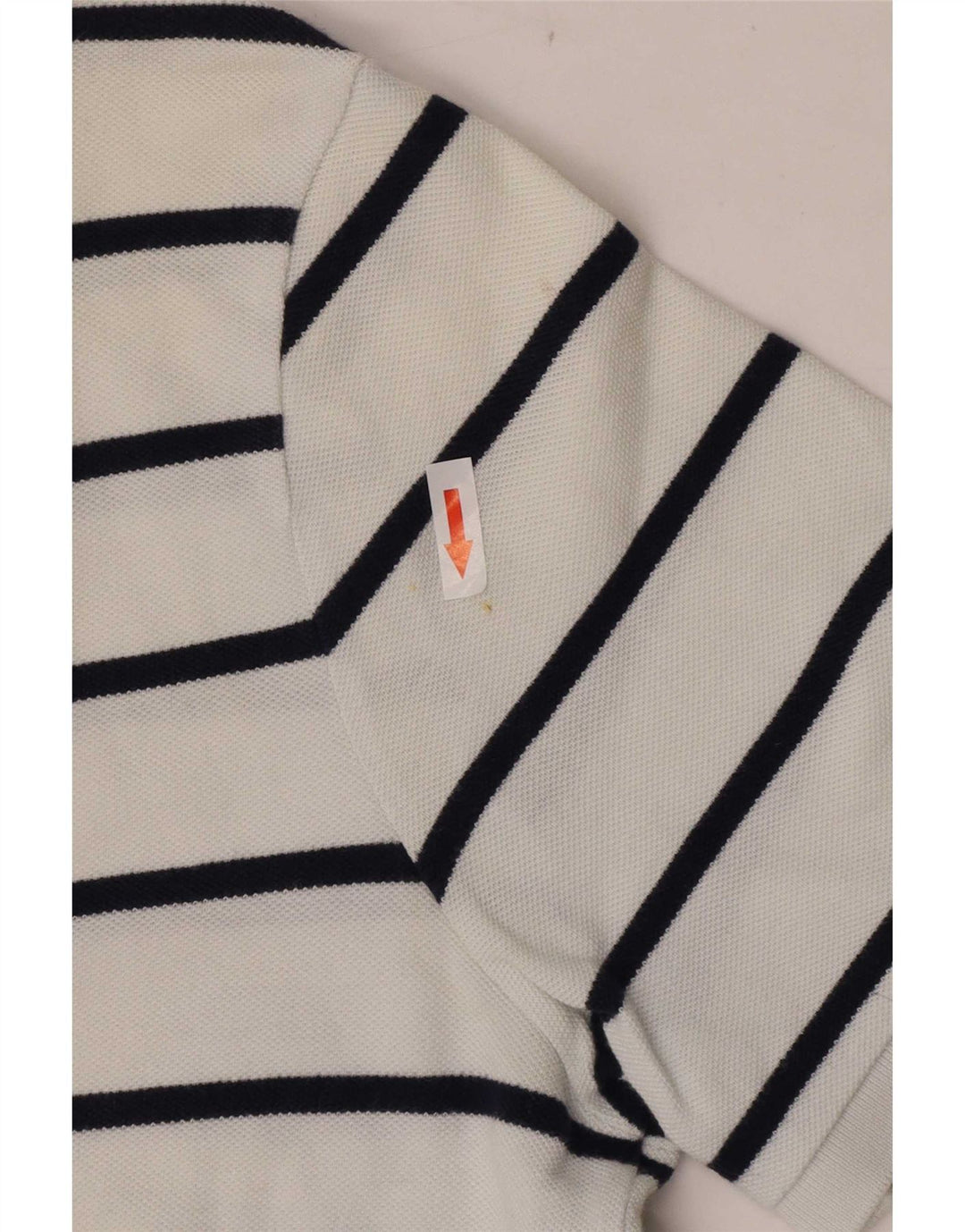 Ανδρικό πουκάμισο Polo Ralph Lauren, μεσαίο λευκό βαμβακερό ριγέ