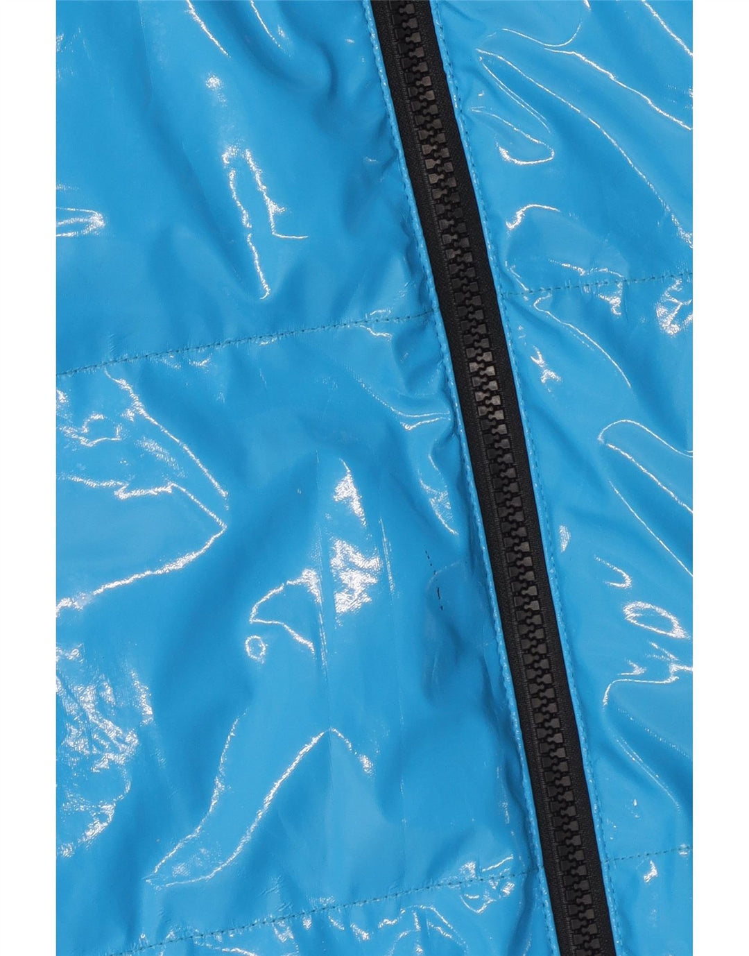 Juicy Couture Γυναικείο Υπερμεγέθη Γεμισμένο Παλτό UK 14 Μεσαίο Μπλε Πολυουρεθάνη