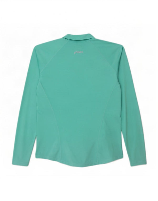 Γυναικεία μακρυμάνικη πουλόβερ φόρμα Asics Top UK 16 Large Turquoise