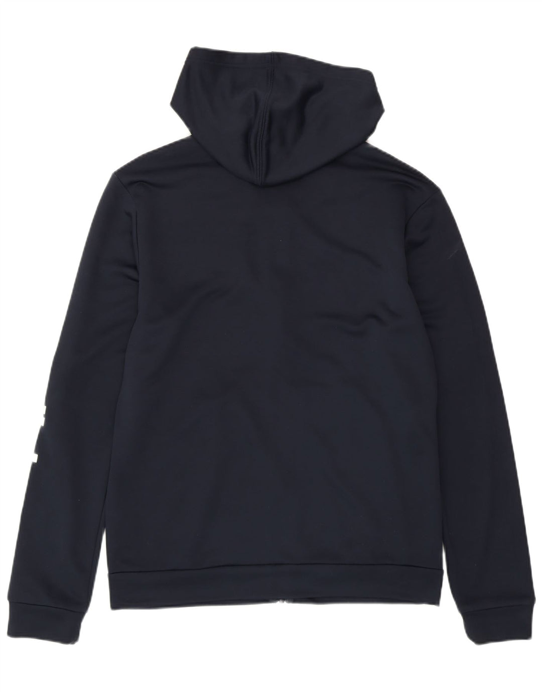 Γυναικείο πουλόβερ με κουκούλα με φερμουάρ ADIDAS UK 16/18 Large Navy Blue