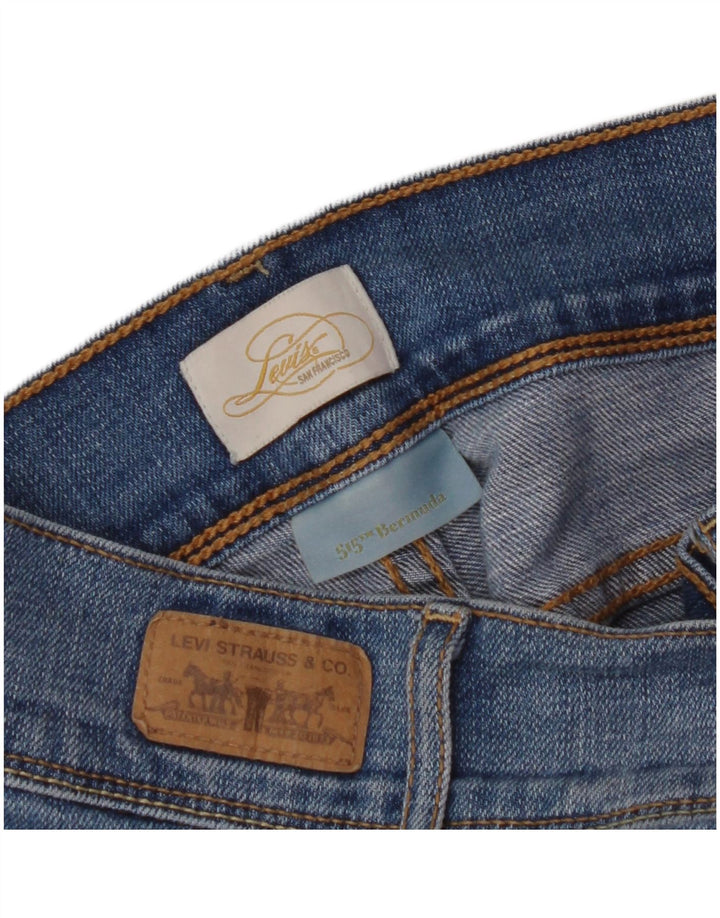 LEVI'S Γυναικείο 515 Τζιν βερμούδα W32 μεγάλο μπλε