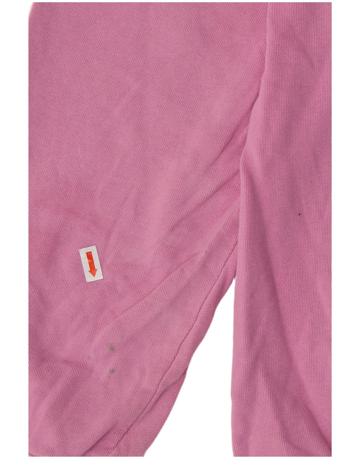 FAT FACE Γυναικείο Φούτερ Jumper UK 12 Ροζ Βαμβακερό μεσαίο