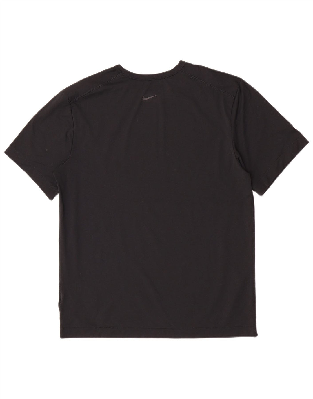Ανδρικό γραφικό μπλουζάκι Nike Dri Fit, μεσαίο μαύρο πολυεστέρα
