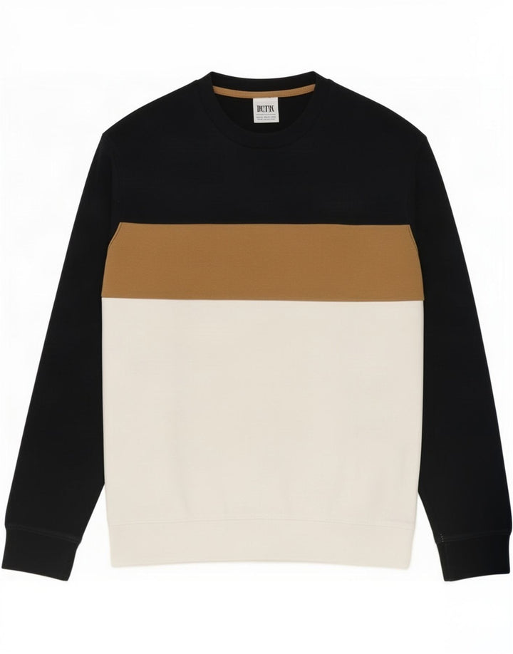 Ανδρικό φούτερ Zara Jumper Medium πολύχρωμο Colourblock