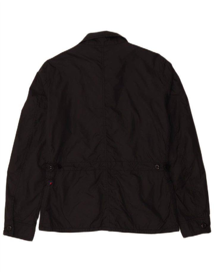 Kappa Γυναικείο Military Jacket UK 14 Medium Black Polyamide