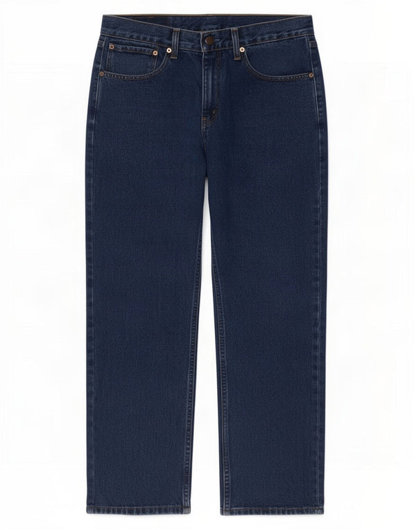 Levi's Mens 753 Straight Jeans W32 L30 Navy Blue Cotton