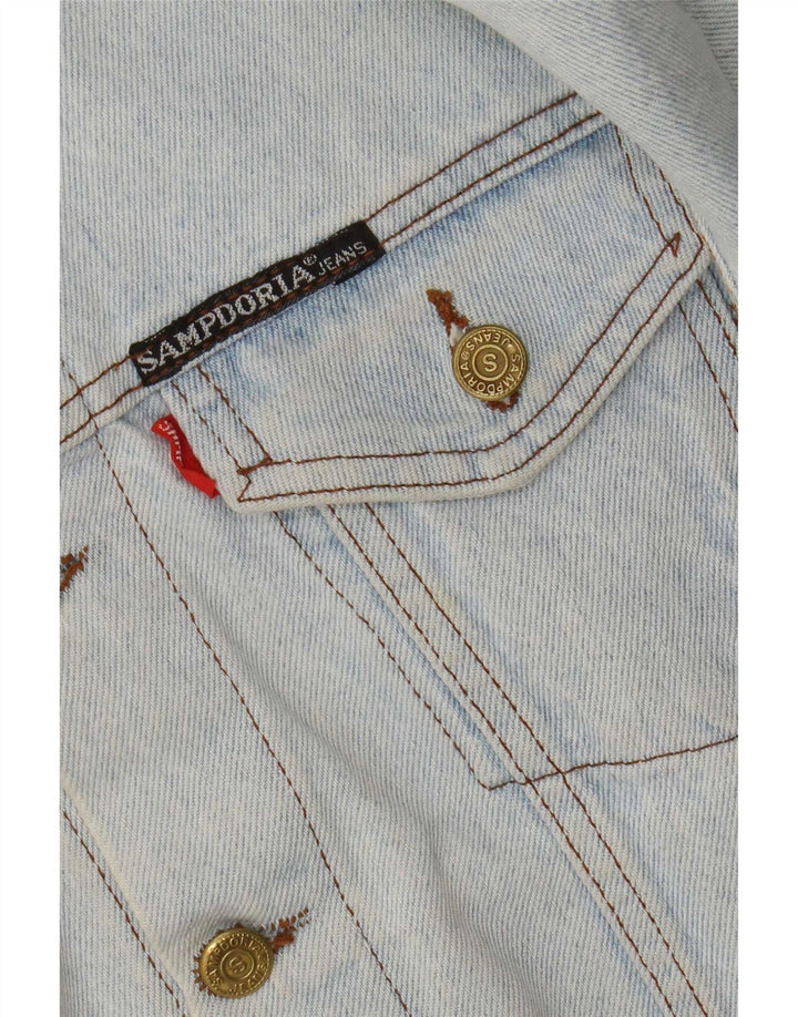 Vintage Boys Denim Jacket 11-12 Years Blue